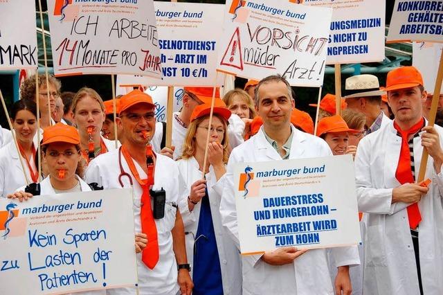 rzte streiken in Ortenauer Kreis-Kliniken