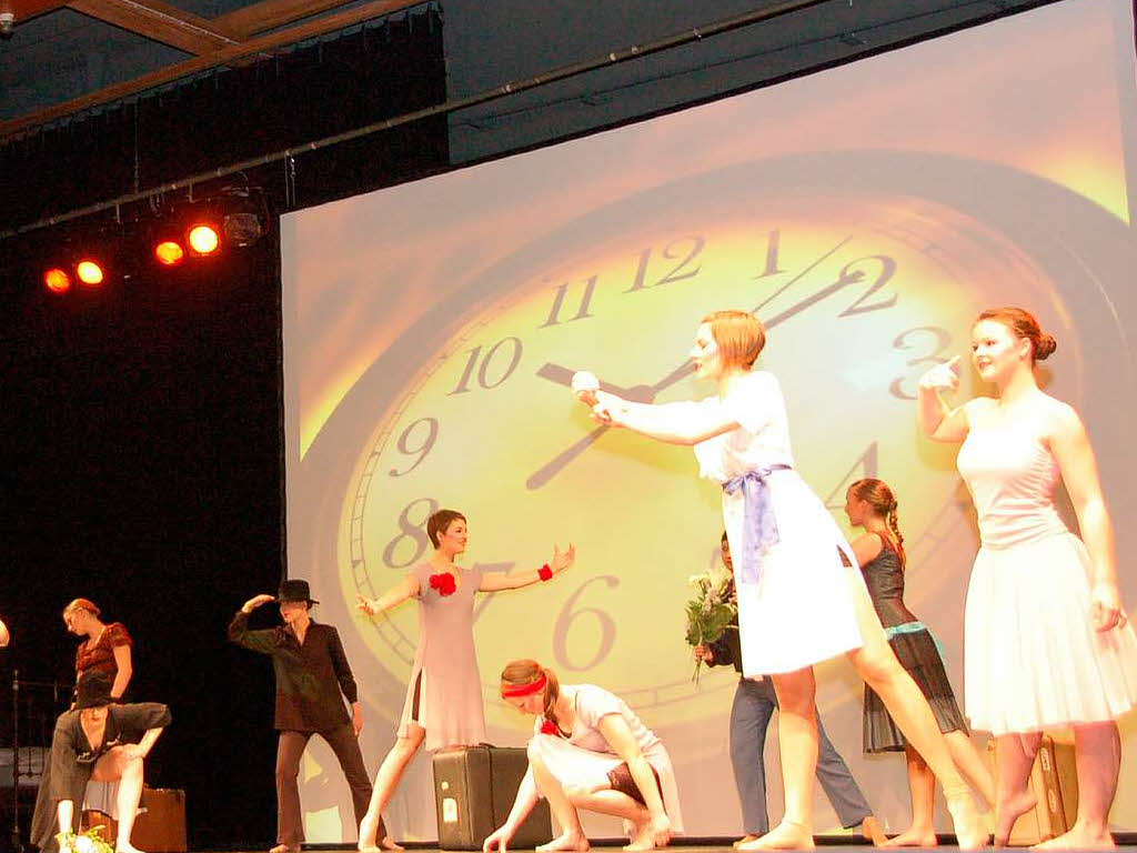 Impressionen aus der Jubilumsauffhrung zum 25-jhrigen Bestehen des Ballettstudios ute anna in Waldkirch, in der Stadthalle.