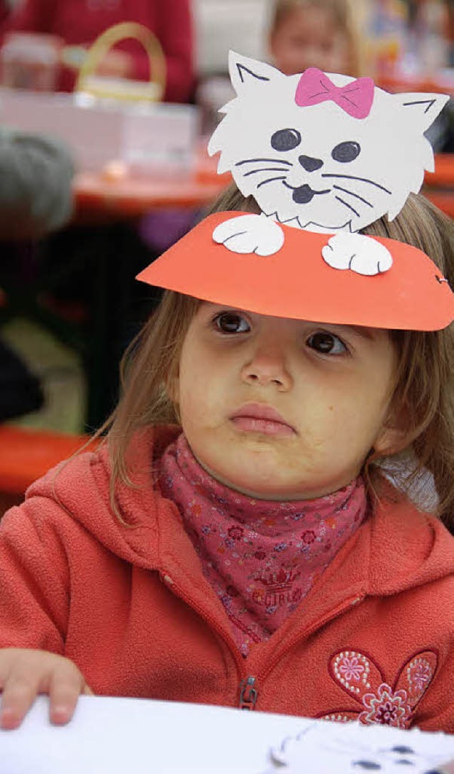 Die Kinderunterhaltung kam beim Eberfinger Gartenfest bestens an.  | Foto: Binner-Schwarz