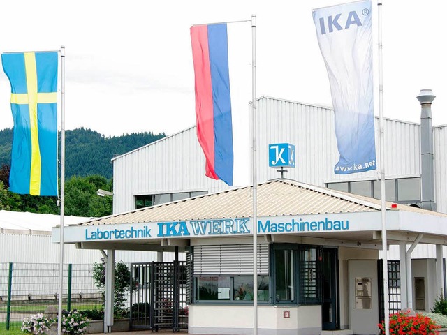 IKA-Werk in Staufen (Archivfoto von 2009)   | Foto: Hans Christof Wagner