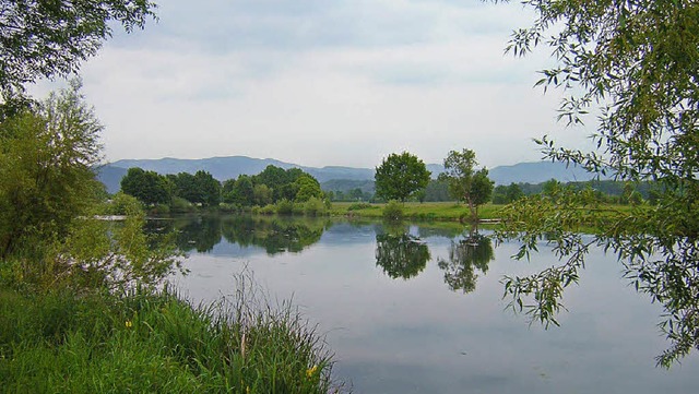 Naturidyll am Stadtrand: Der Kollmarsreuter Baggersee.   | Foto: Gerhard Walser