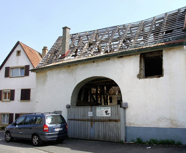 Im  Schillinger-Hof im Oberdorf von Au...tersgerechte Wohnungen gebaut werden.   | Foto: Sigrid Umiger