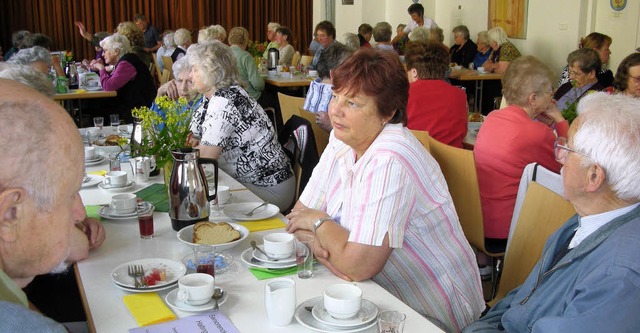 Gut besucht: Altennachmittag des Diakonie- und Frauenvereins   | Foto: Privat