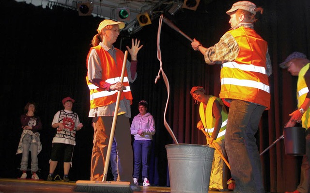 Beim Frhlingsfest waren auch die Straenkids mit dabei.   | Foto: Fssel