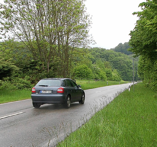 40 Grundstckseigentmer mssen zustim...n kann der neue Radweg gebaut werden.   | Foto: vl