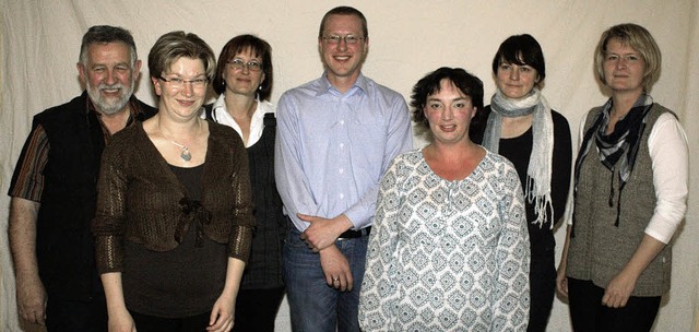 Der neu gewhlte Vorstand des Frderve..., Ivona Schumacher  und Birgit Grewe.   | Foto: Heiner Fabry