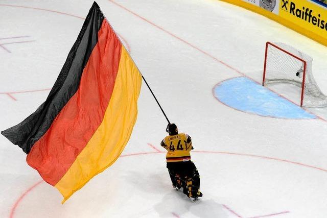 Fotos: Eishockey-Team feiert Einzug ins WM-Halbfinale