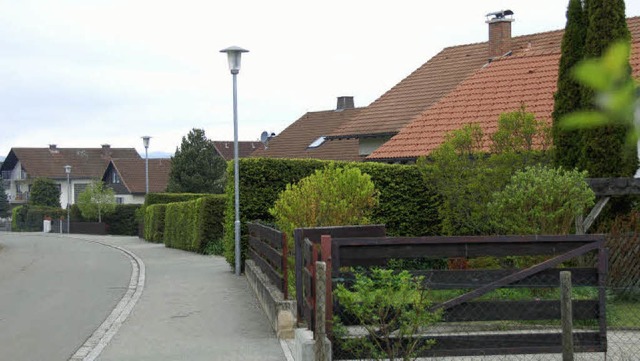 Die Dcher im Baugebiet Allenberg drf... auch mit Dachgaupen versehen werden.   | Foto: Martin Wunderle
