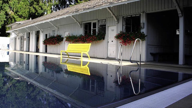 Angenehm zeitlos: Das Loretto-Damenbad...sweit das einzige Freibad  ohne Mnner  | Foto: Lavori-verlag