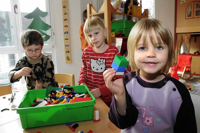 Frhlich Bauen und Spielen knnen die ...r Schnbett &#8222;erfreulich&#8220;.   | Foto: Robert Bergmann