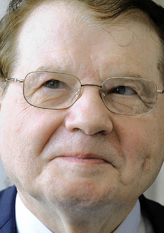 Zum Auftakt des Wissenskongresses spri...izin-Nobelpreistrger Luc Montagnier.   | Foto: AFP