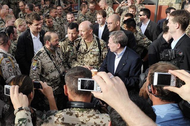 Köhler besucht Soldaten in Afghanistan