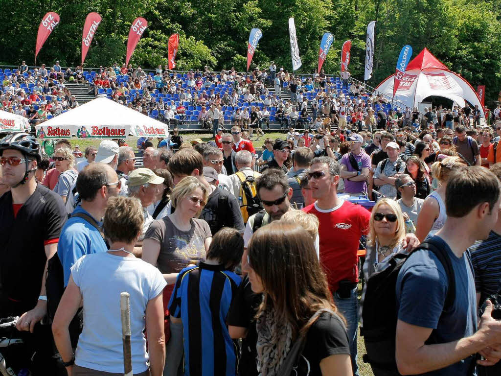 Weltcup in Offenburg – ber 20.000 Zuschauer wollten sich das an einem schnen Pfingstsonntag nicht entgehen lassen.