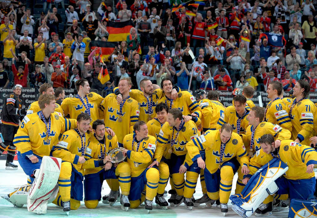 Am Ende jubelten aber die Schweden: Der 3:1 Sieg bescherte der „Tre Kronor“ die Bronze-Medaille.