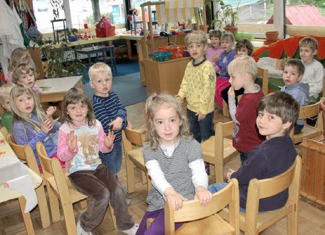 Im Kindergarten St. Martin Niederwinde...er ab drei Jahren aufgenommen werden.   | Foto: Elfriede Mosmann