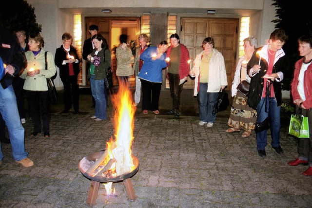 Unter dem Motto, Gott in der Seele erf...&#8222;Kirchengeburtstag&quot; feiern.  | Foto: Silvia Eismann