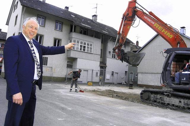 Dstere Ecke soll einem neuen hellen Platz weichen