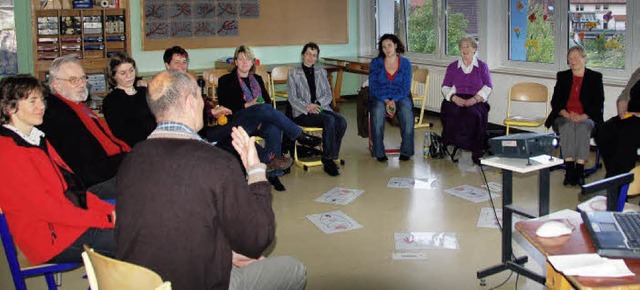 Rektor Klaus Elbers erluterte das Konzept an der Grundschule Wutach.   | Foto: botos