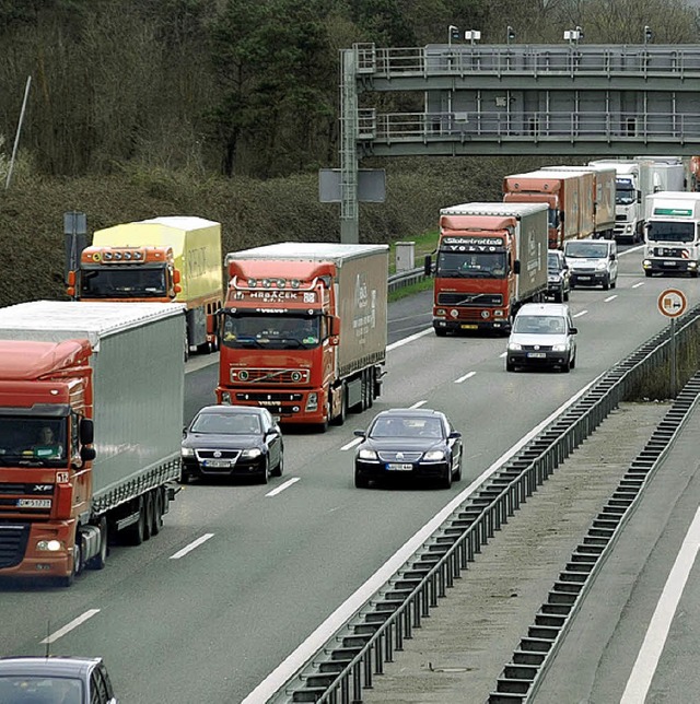 An der A5 lauert manche Gefahr.   | Foto: herbert frey