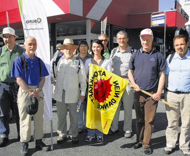 Der Bund-Kreisverband war beim Aarauer... Paul Albiez-Kaiser und Klaus Schiel.   | Foto: Rosa