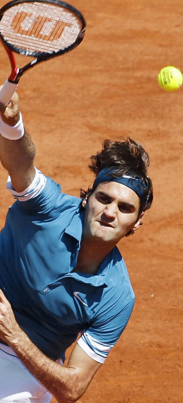 Roger Federer in Aktion  | Foto: afp