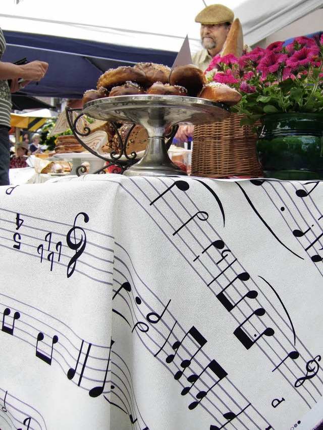 In Staufen kommt am Wochenende allerlei Musik zum Wein auf den Tisch.  | Foto: Susanne Mller