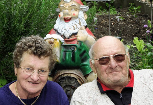 Seit 50 Jahren verheiratet: Roswitha und Werner Schuble.  | Foto: R. Cremer