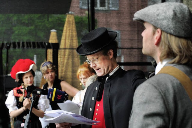 &#8222;Schwarzwlder Kirsch&#8220; hie...den Stages-Leuten aufgefhrte Stck.    | Foto: Hans Christof Wagner