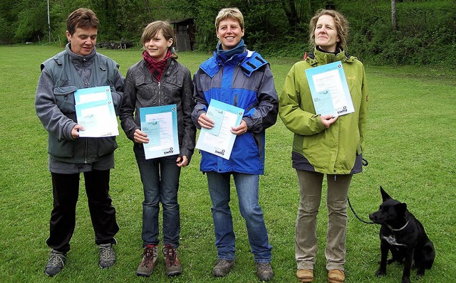 Sie haben die Prfung bestanden (von l...atrin Schelble und Susanne Schreiber.   | Foto: Mann