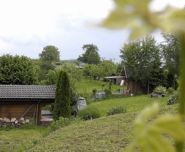 Trgerische Idylle: Gartenhuser auf d...angenen Wochen wiederholt beschdigt.   | Foto: Bastian Henning