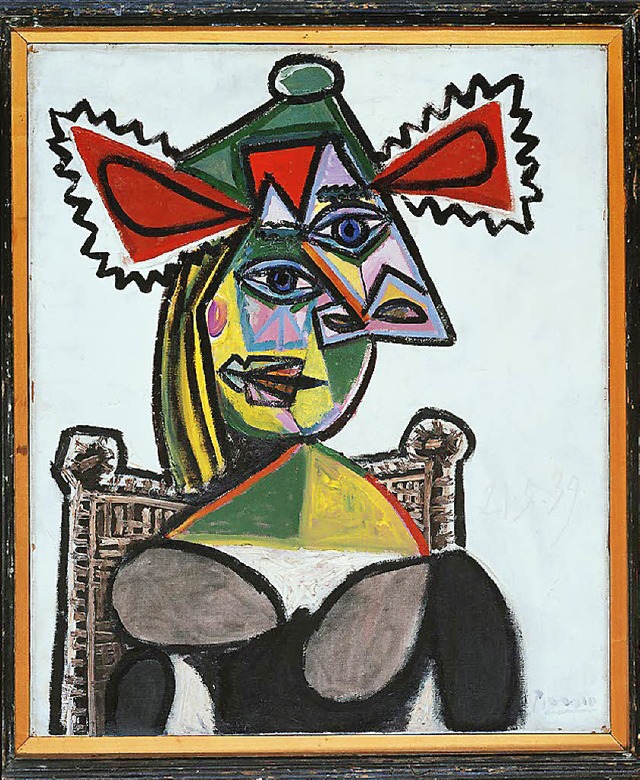 Picassos &#8222;Femme au Chapeau dans ... ist im Museum Fernet Branca zu sehen.  | Foto: Museum Fernet Branca