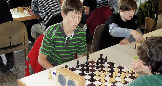 MGM-Schler beim Schach    | Foto: Privat