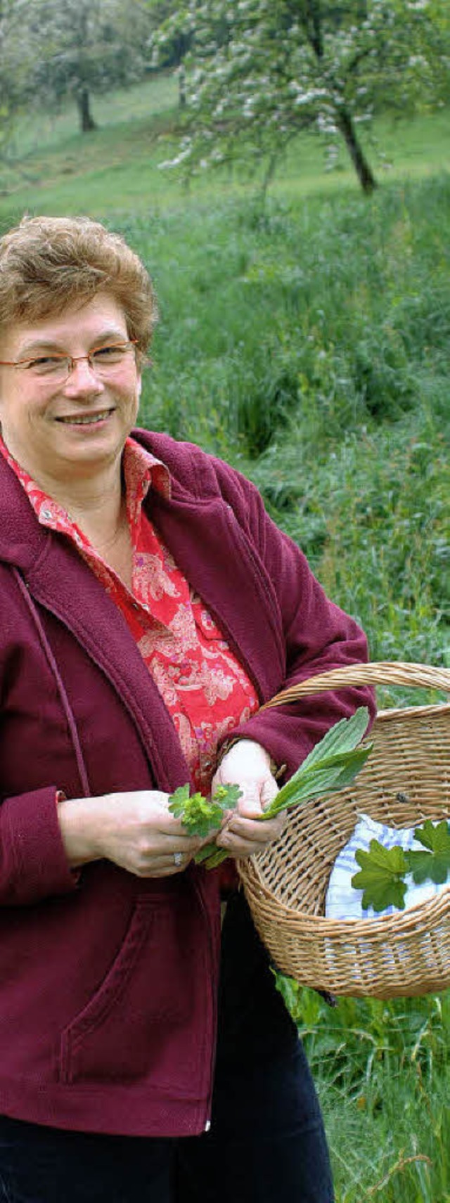 Was kommt ins Krbchen? Rosa Beham wei es.   | Foto: Speckner