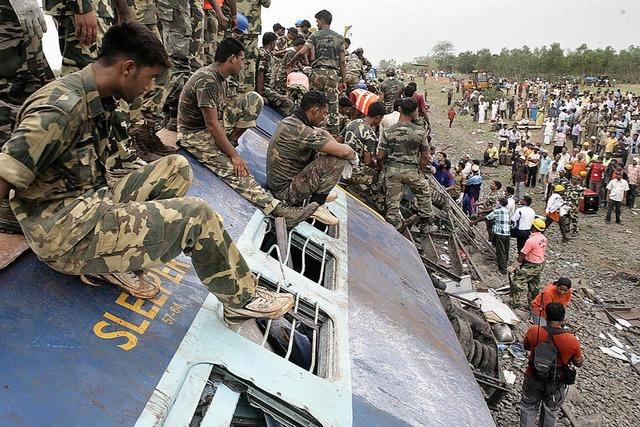 Anschlag auf Zug in Indien