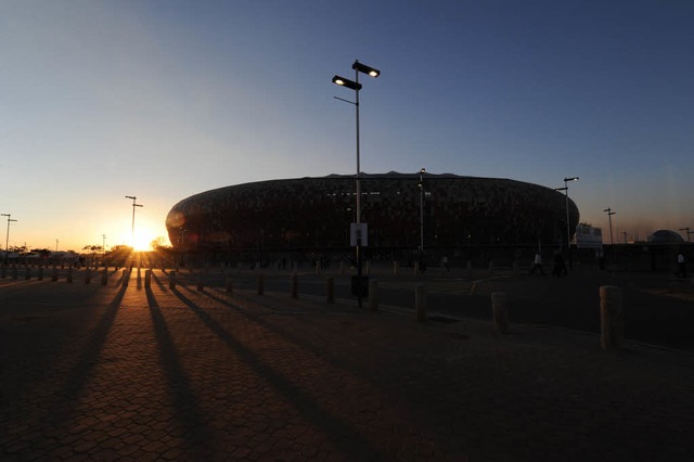 Das Soccer City Stadium: Hier spielt der Weltmeister.  | Foto: AFP