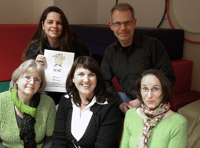 Das Kiwi-Team: Gudrun Winter, Birgit C...nhard Marx, Bettina Senft (von links)   | Foto: Sabine Ehrentreich