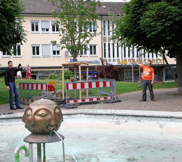 Zwischen Karsten Khler und Stephan Re...einwand whrend der Weltmeisterschaft.  | Foto: Peter Gerigk