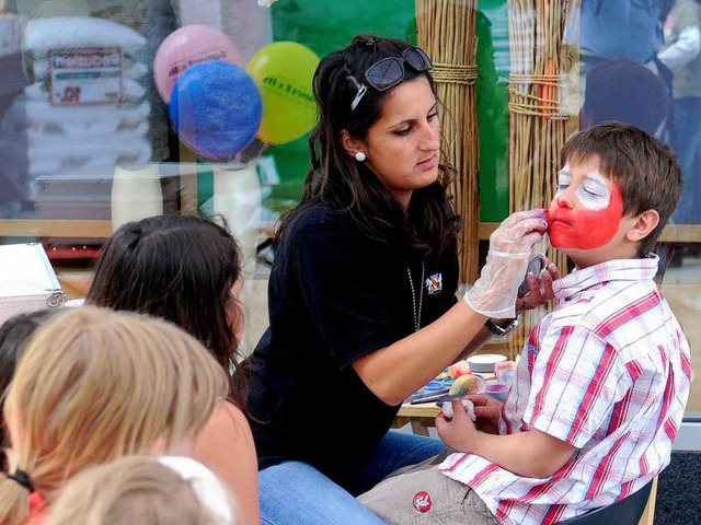 Beim Kinderfest ist so einiges geboten.  | Foto: Wolfgang Knstle