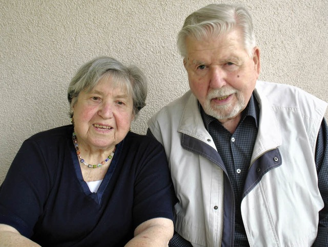 Diamantene Hochzeit feiern am Donnerstag Karola und Willi Roth aus Maulburg.   | Foto: Georg Diehl