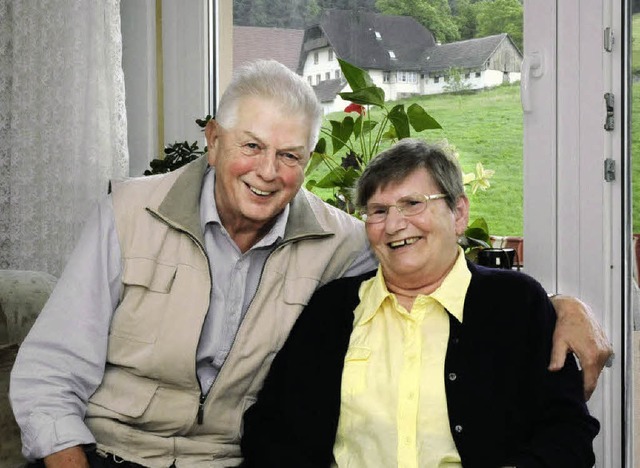 Emma und Ernst Vogt feiern heute &quot... Gehri-Hof, von dem die Ehefrau stammt  | Foto: Zimmermann-Duerkop