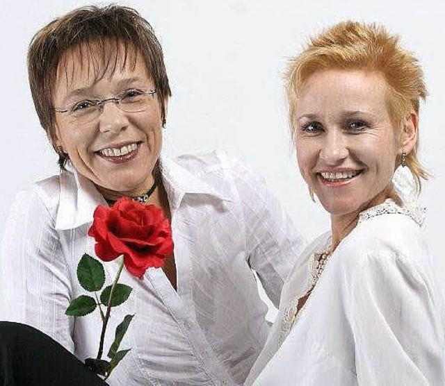 Ausverkauft sind die Rosen-Konzerte mi...Wldele (rechts) und Barbara Kleiner.   | Foto: soldau
