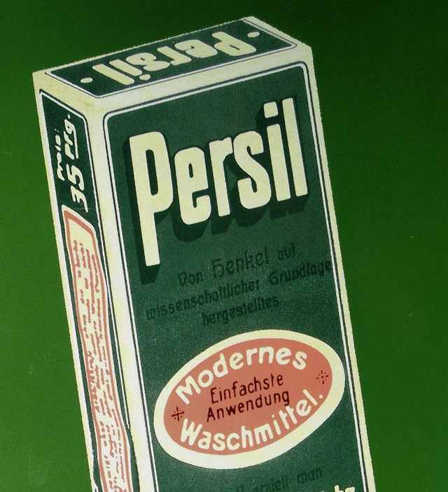 Neues Pulver: Persil  1907  | Foto: Wolfgang Grabherr