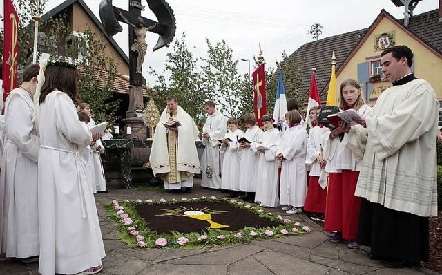 Fronleichnamsfest in Schuttern   | Foto: Christoph Breithaupt