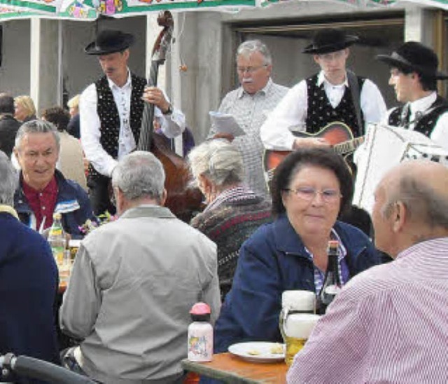 Die Hoh&#8217; Wald Musig aus St. Pete...mnchst erneut in Husern auftreten.    | Foto: Siegfried Krex