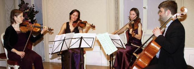 Susanne Math, Isabelle Ladewig, Stell...Preistrgerkonzert im Schloss Bonndorf  | Foto: Karin Stckl-Steinebrunner