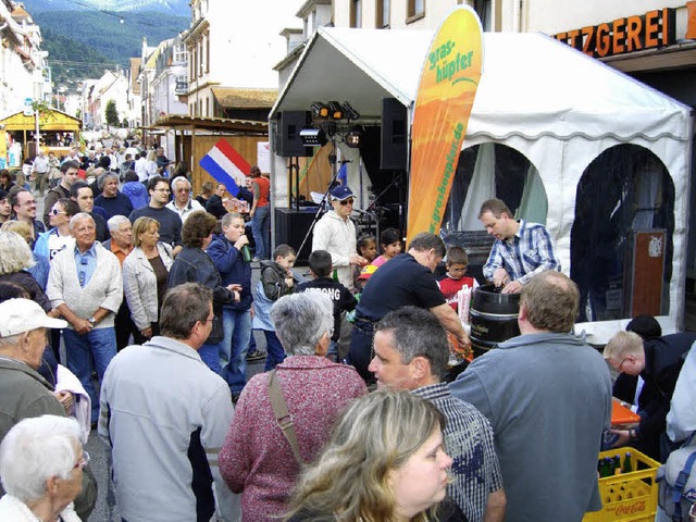 Auf Besucheransturm hofft der Stadtfes...in Waldkirch am kommenden Wochenende.   | Foto: Archivfoto:Veranstalter