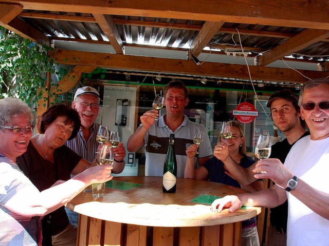 Da fllt die Auswahl schwer: ber 100 ... bei den Ihringer Weintagen verkosten.  | Foto: ChristineAniol