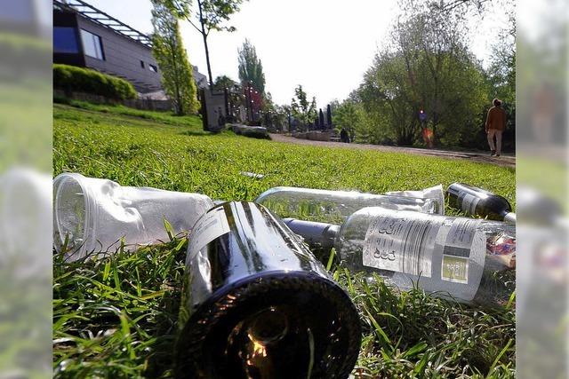 Picknick am Dreisamufer – und der Müll bleibt liegen