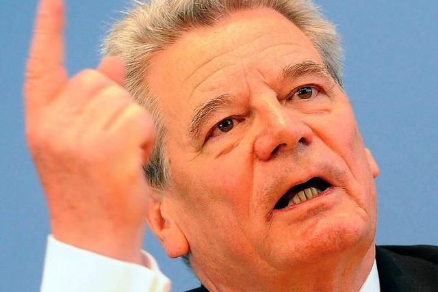 Vor der Präsidentenwahl: Viel Sympathie für Gauck