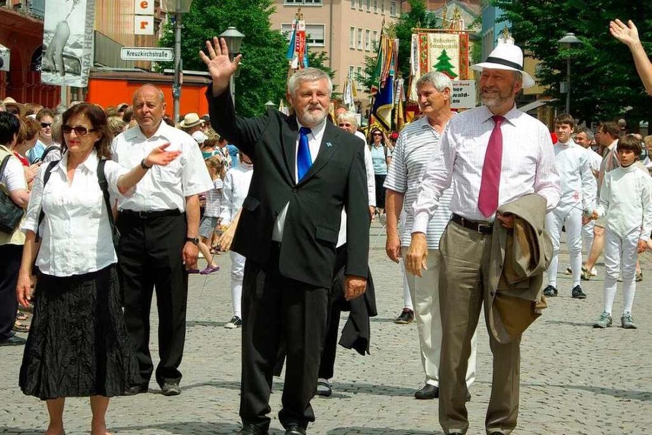 Mit einem Festumzug endete am Sonntag das Landesturnfest in Offenburg. (Foto: hrö) Mit einem Festumzug endete am Sonntag das Landesturnfest in Offenburg. (Foto: hrö)